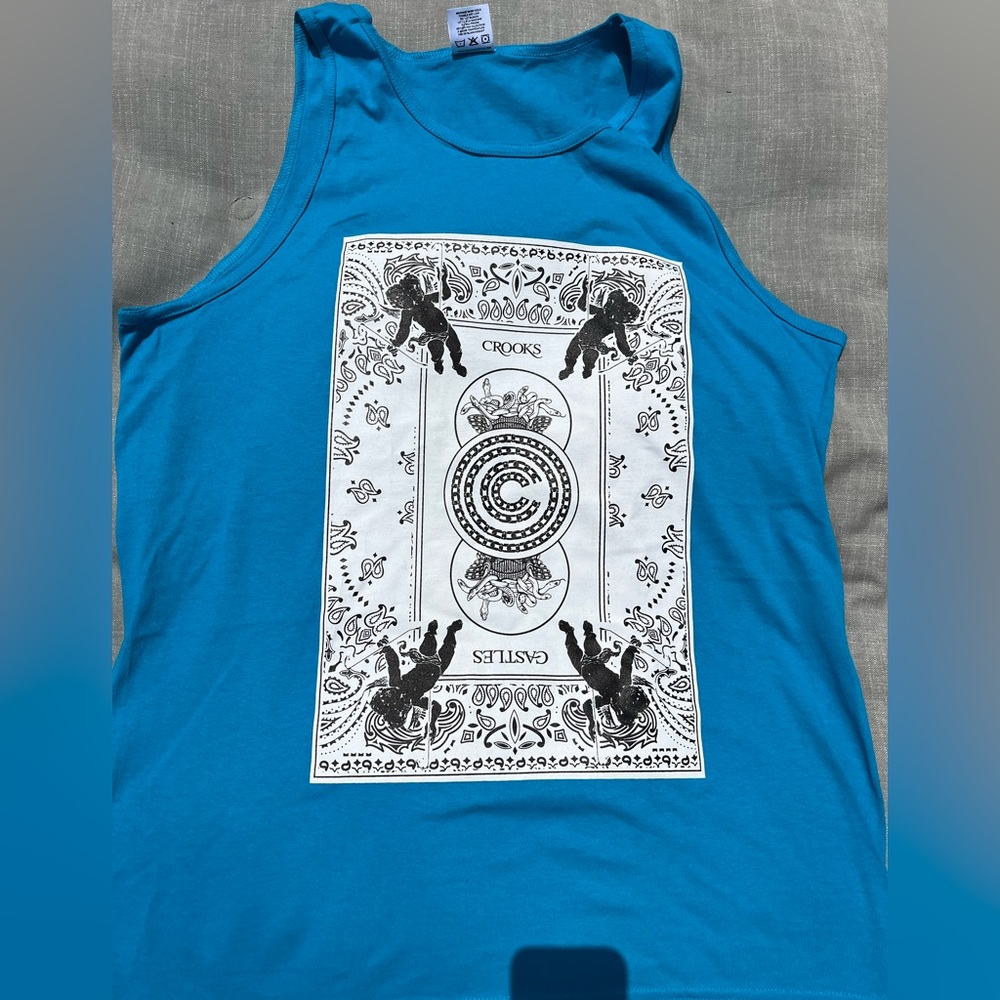 Crooks and castles tank top